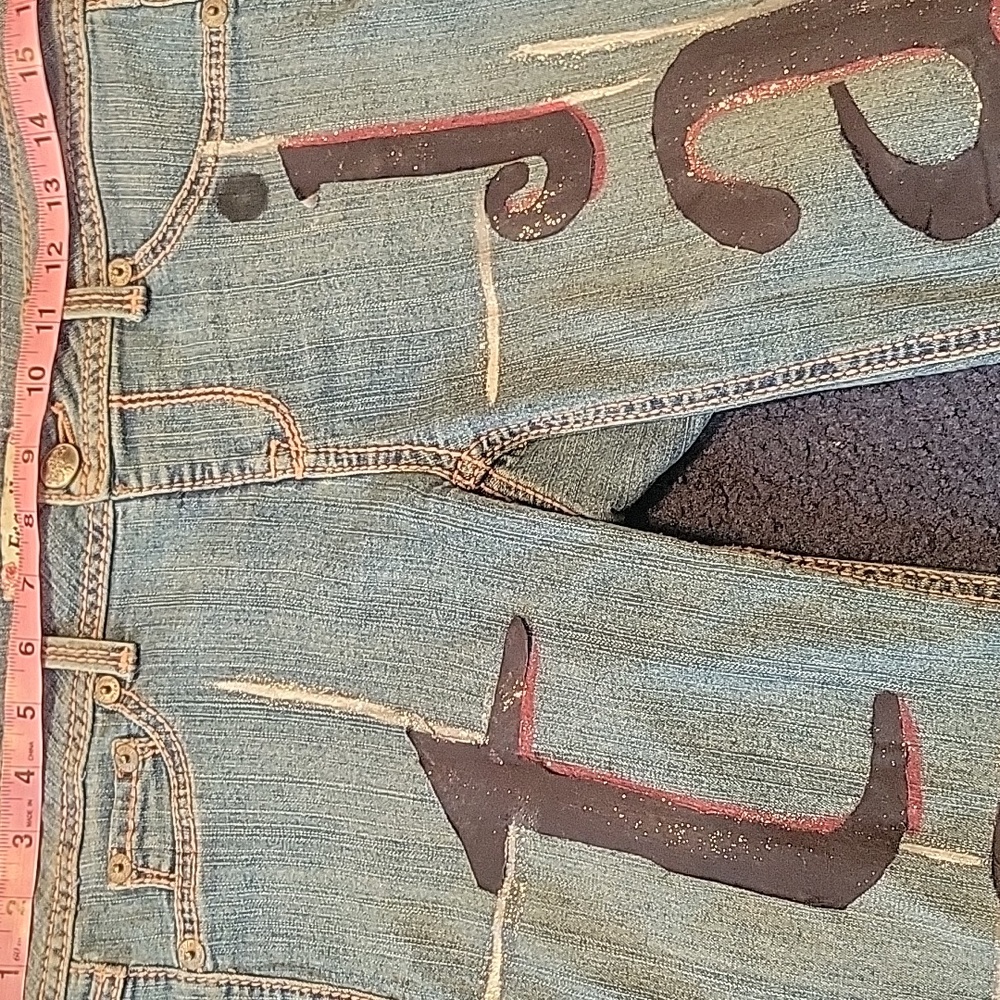 The Twilight Saga * Team Jasper* Homemade Jeans - Picture 11 of 14